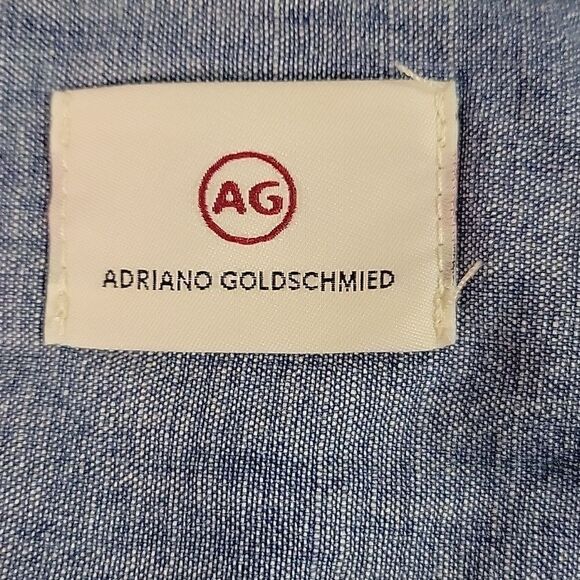 AG Standard Fit Striped Long Sleeve Button Down Shirt Men’s Size Small - Picture 4 of 7